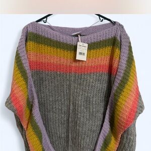 Free People Multicolor Knit Sweater